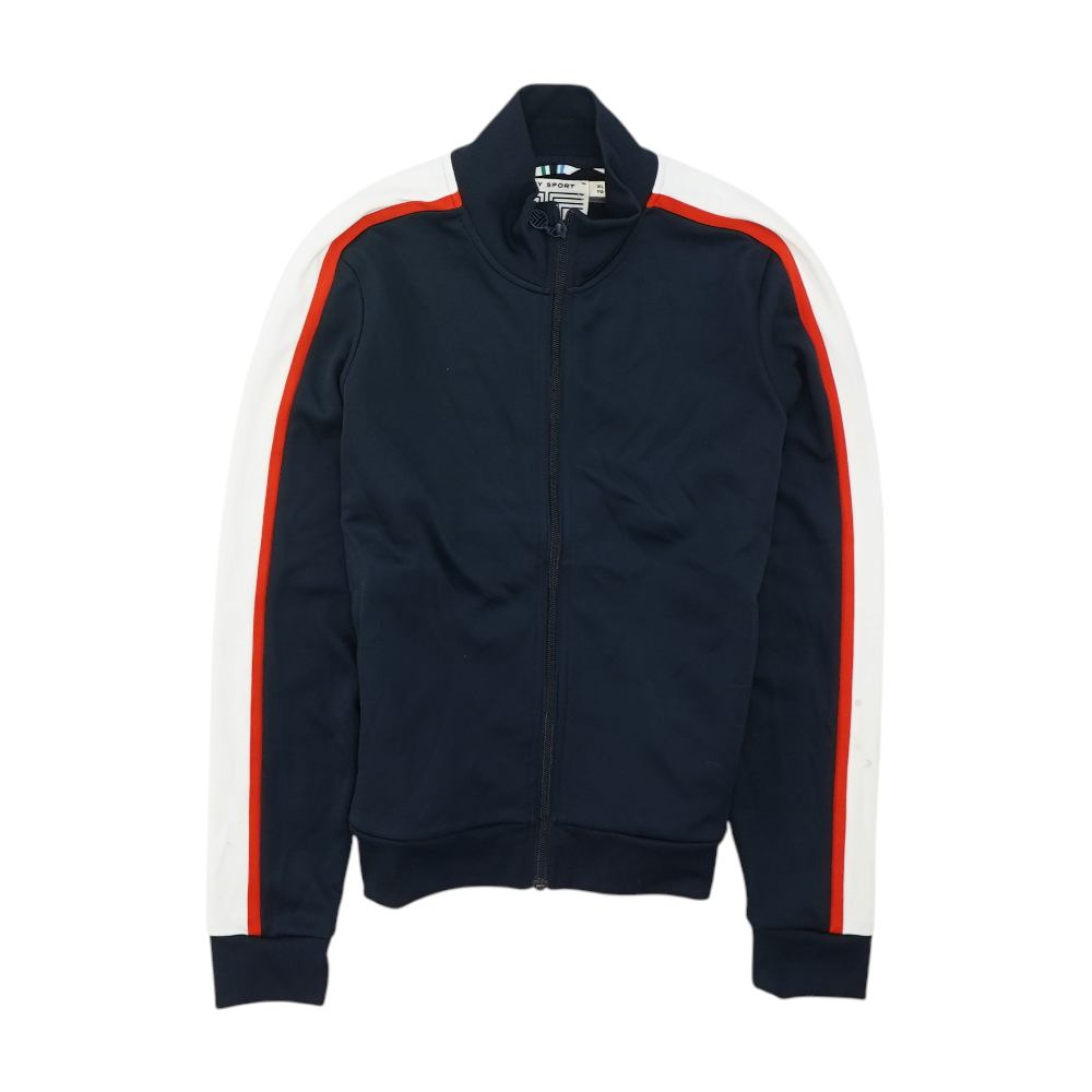 Navy Solid Active Jacket