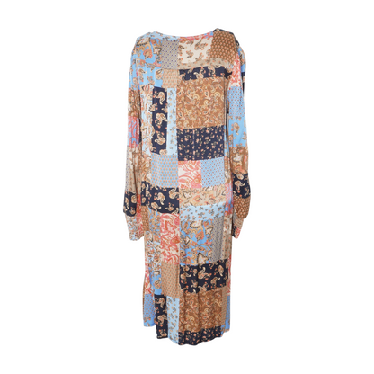 Multi Paisley Midi Dress