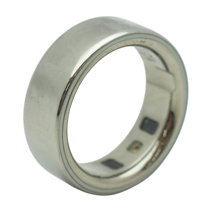 4th Gen Metallic Silver Smart Ring