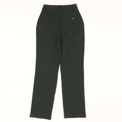 Black Solid Dress Pants