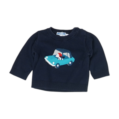 Navy Pullover Sweater