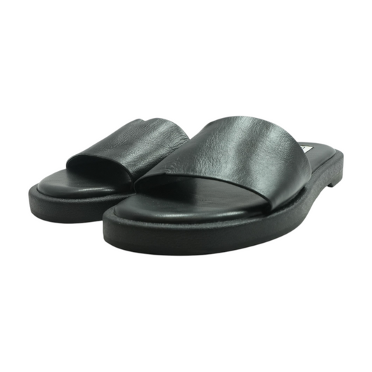 Black Flat Sandals