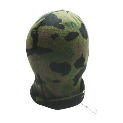 Reversible Black & Green Ape Head Balaclava