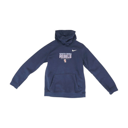 Navy Santa Rosa Rebels Solid Hoodie Pullover