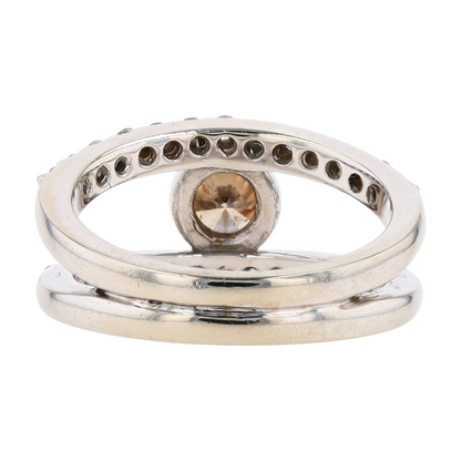 9/10 ctw 14K White Gold Diamond Fashion Ring