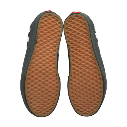 Black Check Low Top Low-Top Athletic Shoes
