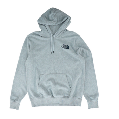 Gray Solid Hoodie Pullover