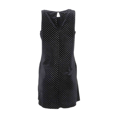 Black Polka Dot Mini Dress