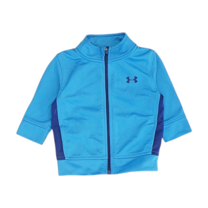 Blue Color Block Jacket