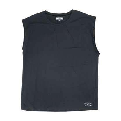 Black Solid Active T-Shirt