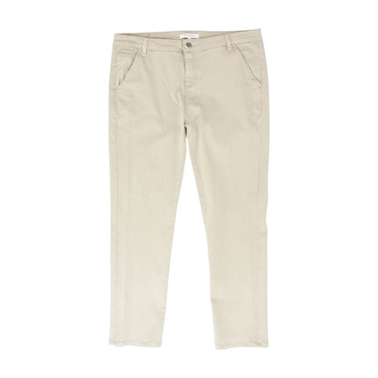 Khaki Solid Chino Pants