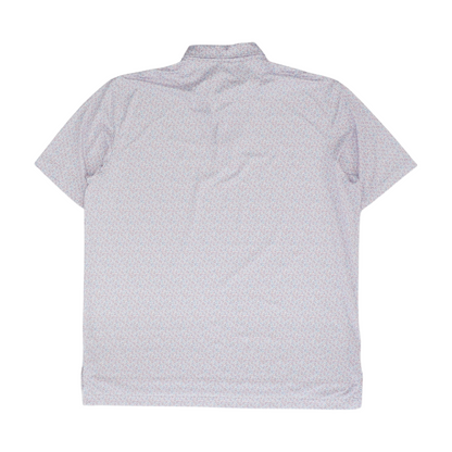 Pink Graphic Short Sleeve Polo