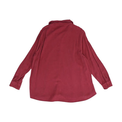 Red Button Down