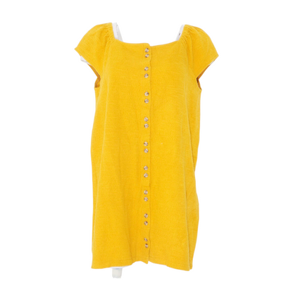 Mustard Mini Dress