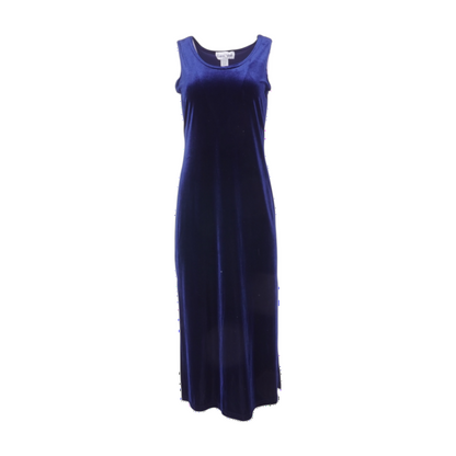 Vintage By Ouida Sleeveless Velvet Dress