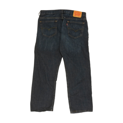 569 Navy Loose Jeans