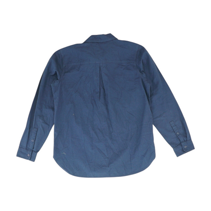 Navy Button Down