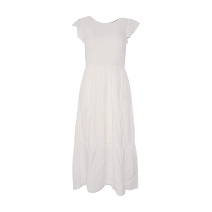White Midi Dress