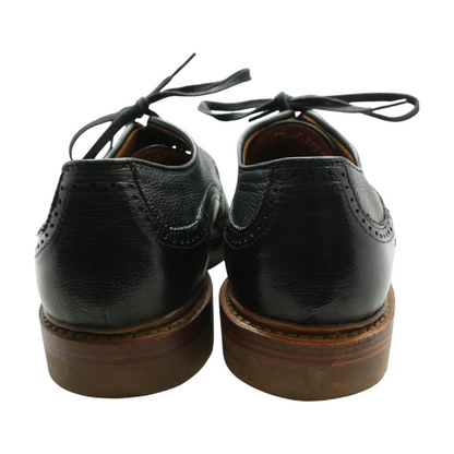 Black Lace-Up Dress Shoes