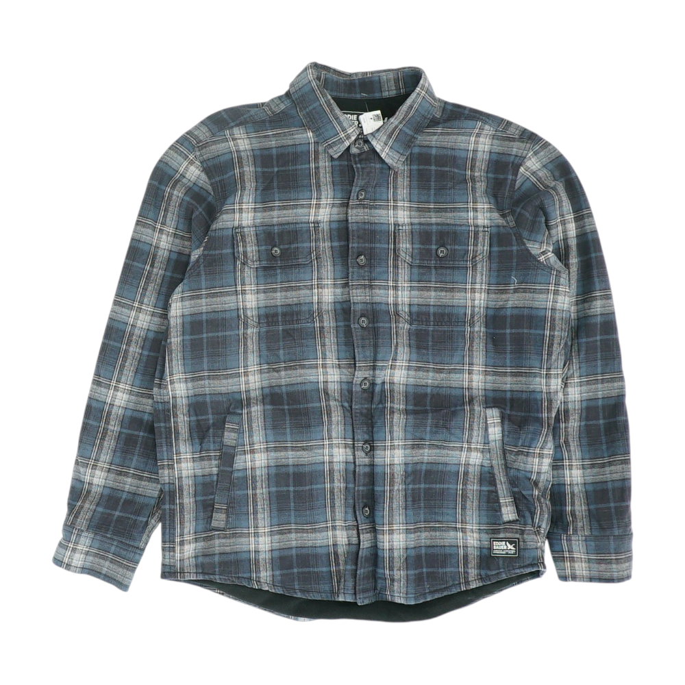 Navy Plaid Jacket