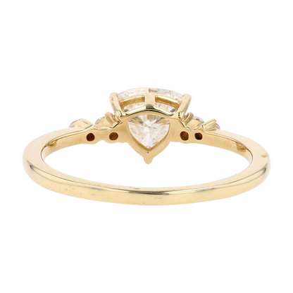 7/8 ctw 10K Yellow Gold Lab Grown Diamond Engagement Ring