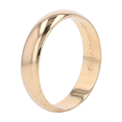 14K Yellow Gold Band