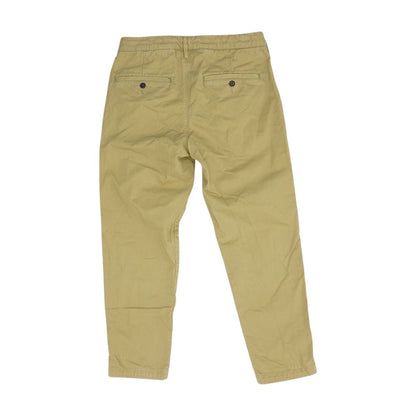 Khaki Solid Chino Pants