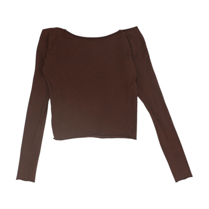 Brown Blouse