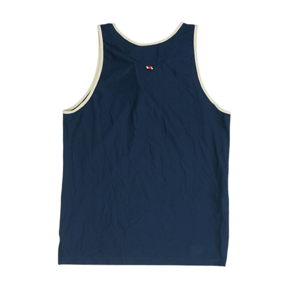 Navy Color Block Active Tank