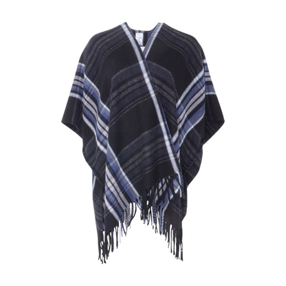 Black Plaid Cardigan Sweater