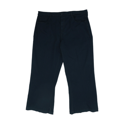 Black Plus Wide Leg Jeans