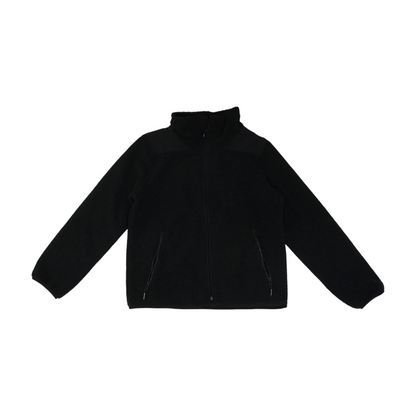 Black Solid Active Jacket