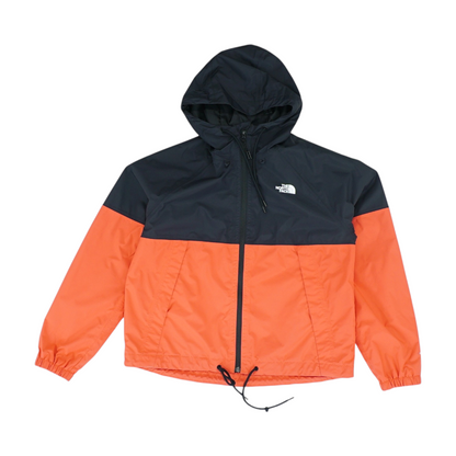 Black Color Block Rain Jacket