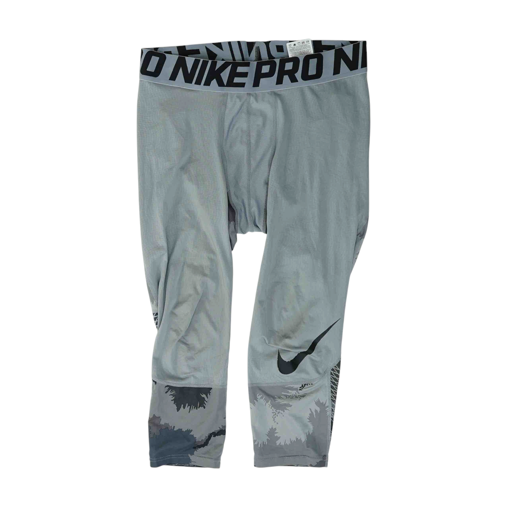 Gray Print Base Layer