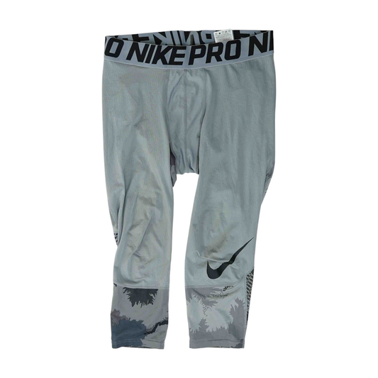 Gray Print Base Layer