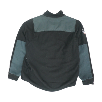 Black Color Block Jacket