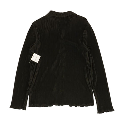 Black Striped Button Down