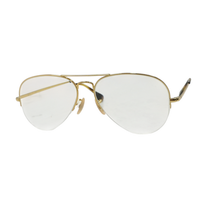 Gold RB 6589 Aviator Prescription Eyewear