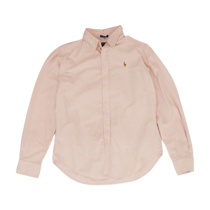 Pink Striped Button Down