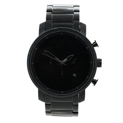 Black Chrono Ceramic Stainless Steel Watch
