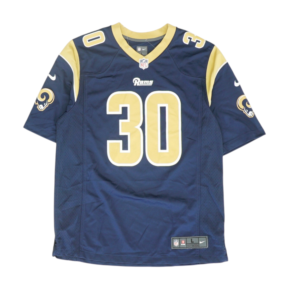 Men's Navy St. Louis Rams Short Sleeve Jersey