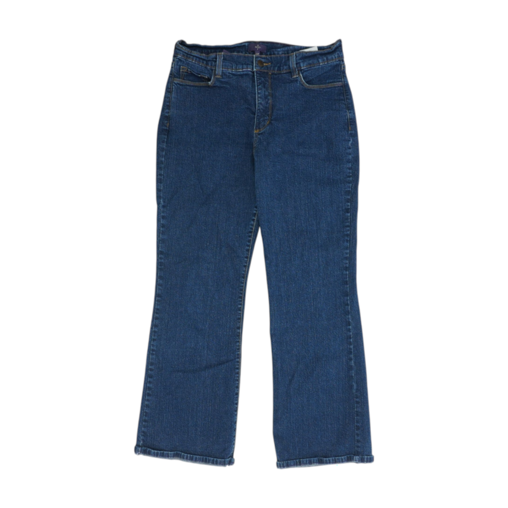 Blue Petite Bootcut Jeans