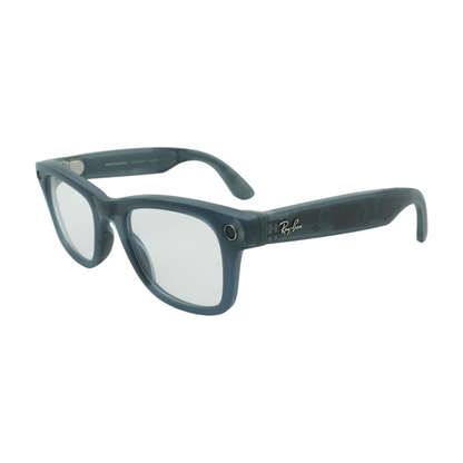 Matte Jeans Wayfarer Smart Glasses