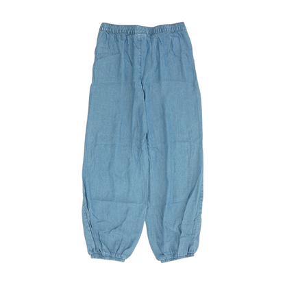 Blue Casual Pants