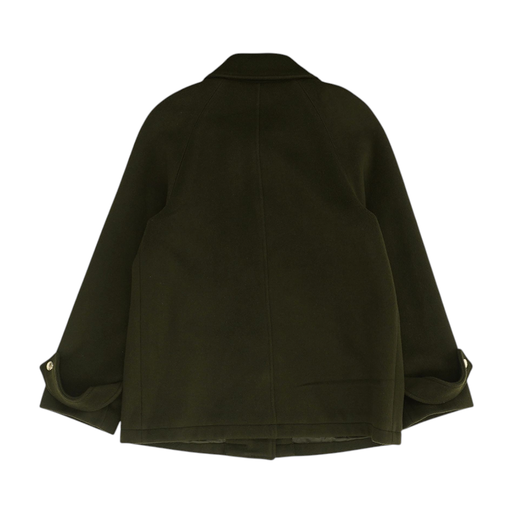 Green Solid Jacket