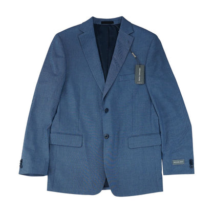 Blue Solid Sport Coat