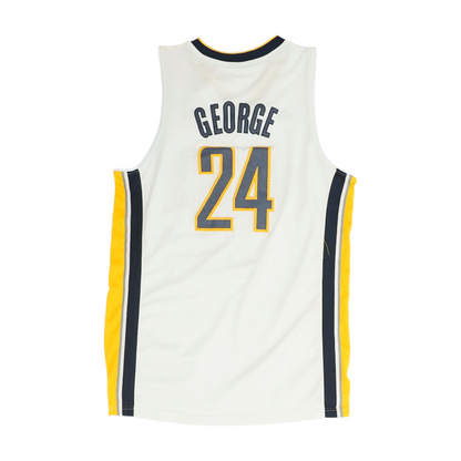 Men's White Indiana Pacers Sleeveless Jersey