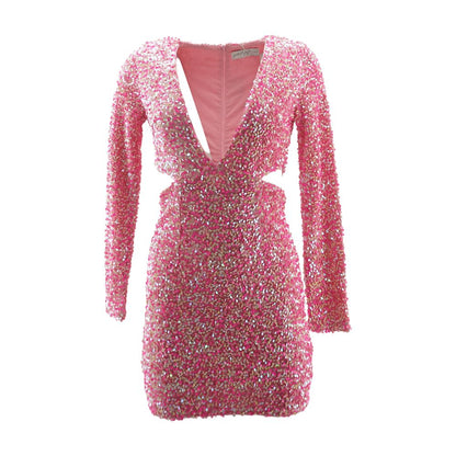 Neon Pink Mini Dress
