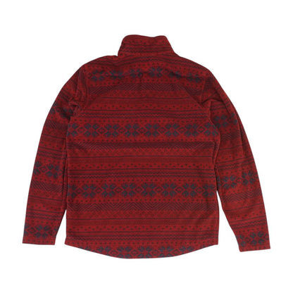 Red 1/4 Zip Pullover