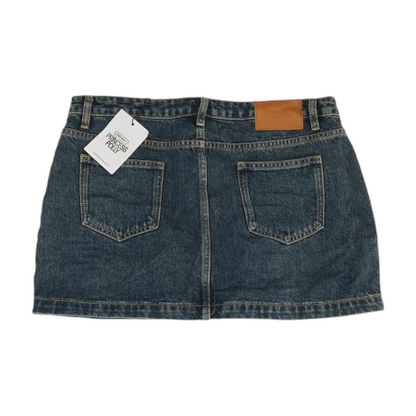 Blue Mini Skirt